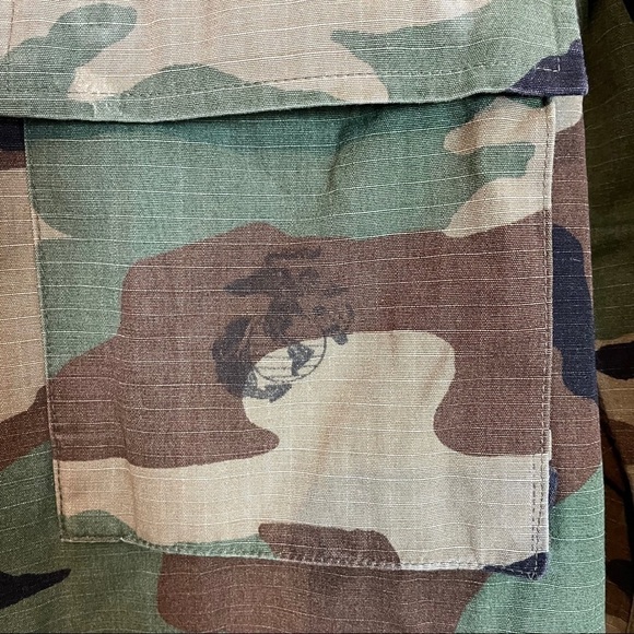 Camo Print Oversized Hot Weather Unisex Camo Field Shirt /Jacket - Picture 4 of 13